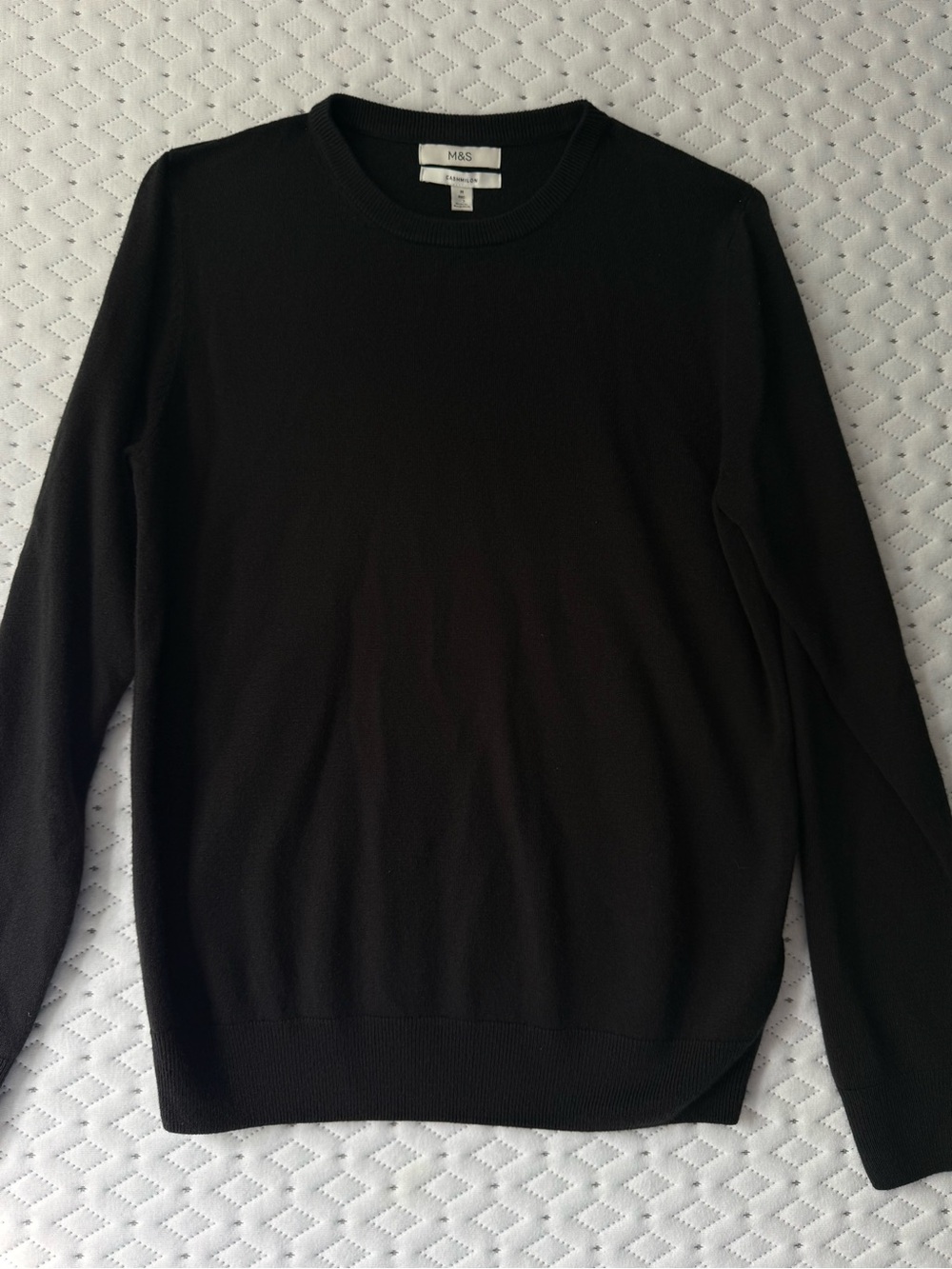 Men’s Black Crew Neck Sweater